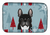 Winter Holiday Dog on Dish Drying Mat - 652259244546
