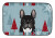 Winter Holiday Dog on Dish Drying Mat - 652259244546