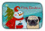 Snowman with Dog Dish Drying Mat - 652259249190