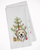 Christmas Tree and Dog White Kitchen Towel Set of 2 - 652259333110