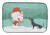 Dog and Snowman Christmas Dish Drying Mat - 652259277254