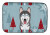 Winter Holiday Dog on Dish Drying Mat - 652259240142