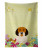 Easter Eggs Design with Dog Kitchen Towel - 638508790668