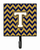 Letter Chevron Navy Blue and Gold Leash or Key Holder - 638508309235