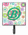 Flowers Initial Leash or Key Holder - 615872993628