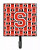 Letter Football Scarlet and Grey Leash or Key Holder - 638508311825