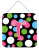 Initial Monogram - Polkadots and Pink Wall or Door Hanging Prints - 615872644445