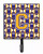 Letter Football Purple and Gold Leash or Key Holder - 638508310880