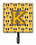 Monogram Letter Football Leash or Key Holder - 638508315120