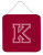 Initial Monogram - Maroon and White Wall or Door Hanging Prints - 615872642922