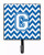 Letter Chevron Blue and White Leash or Key Holder - 638508306333