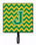 Letter Chevron Green and Gold Leash or Key Holder - 638508309655