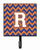 Letter Chevron Blue and Orange #3 Leash or Key Holder - 638508309990