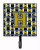 Letter Football Blue and Gold Leash or Key Holder - 638508313539