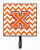 Letter Chevron Orange and Regalia Leash or Key Holder - 638508310576