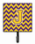 Letter Chevron Purple and Gold Leash or Key Holder - 638508305367