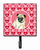 Dog Love and Valentine's Day Portrait Leash or Key Holder - 705332232951