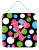 Initial Monogram - Polkadots and Pink Wall or Door Hanging Prints - 615872644483