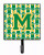 Letter Football Green and Gold Leash or Key Holder - 638508312280