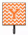 Letter Chevron Orange and White Leash or Key Holder - 638508306760