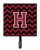 Letter Chevron Garnet and Black  Leash or Key Holder - 638508308092