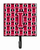 Letter Football Crimson and White Leash or Key Holder - 638508314840
