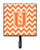 Letter Chevron Orange and White Leash or Key Holder - 638508306722