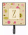 Letter Initial Monogram - Tan Dots Leash or Key Holder - 615872514540