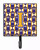 Letter Football Purple and Gold Leash or Key Holder - 638508310941
