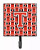 Letter Football Scarlet and Grey Leash or Key Holder - 638508311832