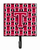 Letter Football Crimson and White Leash or Key Holder - 638508314956