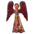 Painted Red Angel Ornament - 640052419735