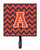 Letter Chevron Orange and Blue Leash or Key Holder - 638508305145