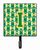 Letter Football Green and Gold Leash or Key Holder - 638508312242