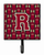Letter Football Garnet and Gold Leash or Key Holder - 638508314673