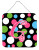 Initial Monogram - Polkadots and Pink Wall or Door Hanging Prints - 615872644315