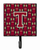 Letter Football Garnet and Gold Leash or Key Holder - 638508314697