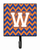 Letter Chevron Blue and Orange #3 Leash or Key Holder - 638508310040
