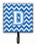 Letter Chevron Blue and White Leash or Key Holder - 638508306302