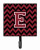 Letter Chevron Garnet and Black  Leash or Key Holder - 638508308061