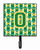 Letter Football Green and Gold Leash or Key Holder - 638508312303