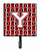Monogram Letter Football Leash or Key Holder - 638508315786