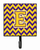 Letter Chevron Purple and Gold Leash or Key Holder - 638508305312