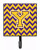 Letter Chevron Purple and Gold Leash or Key Holder - 638508305510
