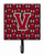 Letter Football Garnet and Gold Leash or Key Holder - 638508314710