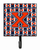 Letter Football Orange, Blue and white Leash or Key Holder - 638508311610