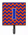 Letter Chevron Orange and Blue Leash or Key Holder - 638508306104