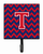Letter Chevron Yale Blue and Crimson Leash or Key Holder - 638508308719
