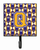 Letter Football Purple and Gold Leash or Key Holder - 638508311023