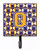 Letter Football Purple and Gold Leash or Key Holder - 638508311023